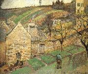 Camille Pissarro Hill oil painting on canvas